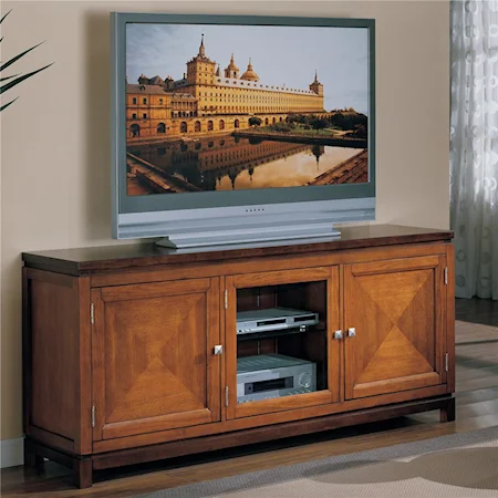 Television Console With 3 Doors